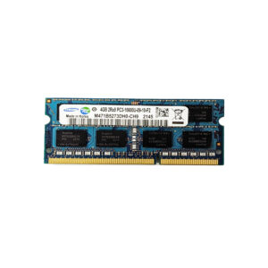 4GB (1X4GB) DDR3 1333MHZ PC3-10600 2Rx8 1.35V 204-PIN NON-ECC SODIMM Samsung M471B5273DH0-CH9 Laptop PC AIO Memory