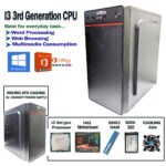 Desktop Computer CPU I3 3rd Generation with 8gb DDR3 RAM 256GB SSD