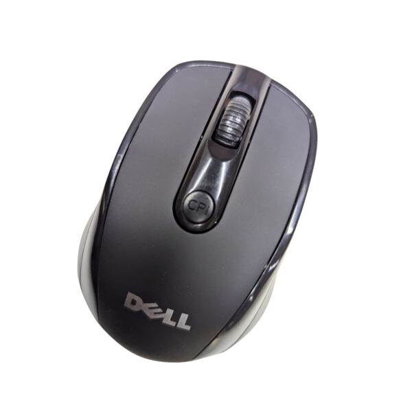 Wireless Mouse-2000 DPI On/Off Switch-Black 2.4GHz - Image 2