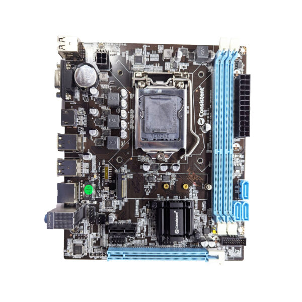 Consistent DDR3 Motherboard CMB H61 With NVME slot For I3 / I5 / I7 Series CPU - Image 5