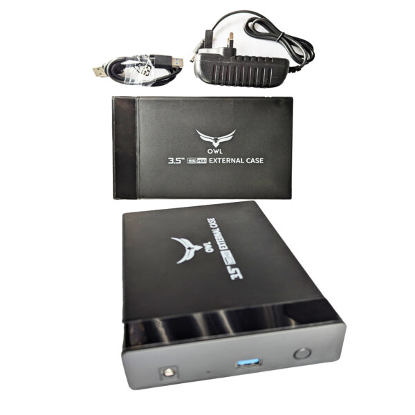 HDD EXTERNAL CASE USB 3.0 to 3.5-Inch SATA EXTERNAL HARD DRIVE ENCLOSURE