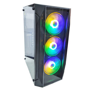 RUIX WIND Mid Tower Computer Case-Black