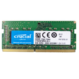 Crucial 8GB DDR4-3200 SODIMM Laptop RAM