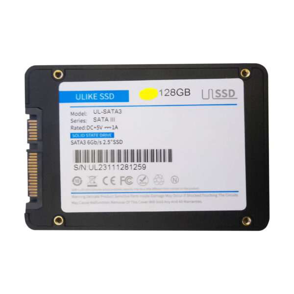 ULIKE 128GB SATA3 6GB/s 2.5'' SSD - Image 2