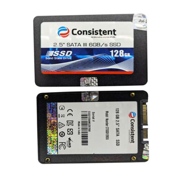 Consistent SSD 128GB 2.5Inch,/SATA 6 Gb/s interface up to 540MB/s Read/Write Speed - Image 4