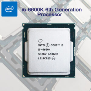 Intel Core i5 6600K 3.50 GHz Quad Core Skylake Desktop Processor, Socket LGA 1151, 6MB Cache