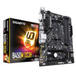 Gigabyte B450M DS3H Motherboard (AMD Ryzen AM4/Micro ATX/M.2/HMDI/DVI/USB 3.1/DDR4)