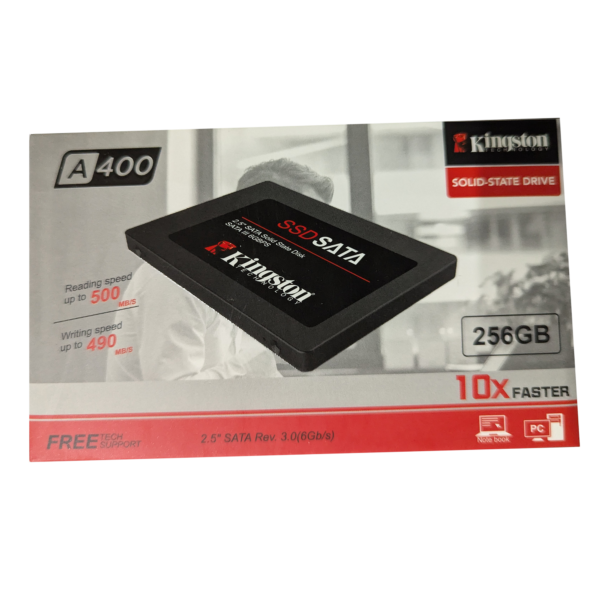 Kingston SSD 256GB SATA III 2.5'' For Laptop/Desktop and External Storage Devices - Image 2