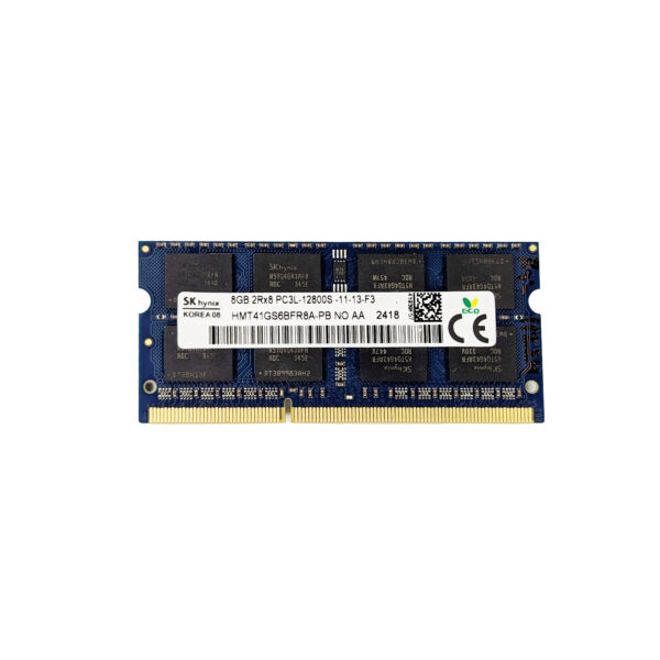 Laptop Memory Module HMT41GS6BFR8A-PB Compatible Replacement Spare Part for Hynix HMT41GS6BFR8A 8GB 2Rx8 DDR3 SO-DIMM PC3-12800 1600MHz 204-Pin Non-ECC Unbuffered CL11 1.35V