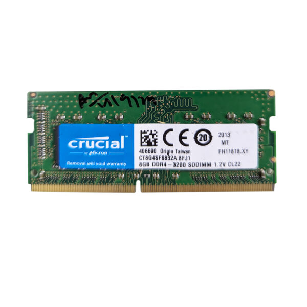 Crucial 8GB DDR4-3200 SODIMM Laptop RAM - Image 4