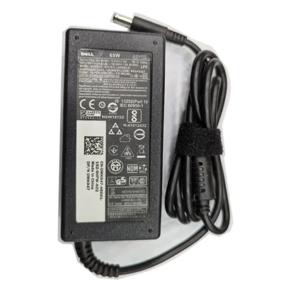 Dell Laptop AC Adoptor Charger Small Pin 65 Watt