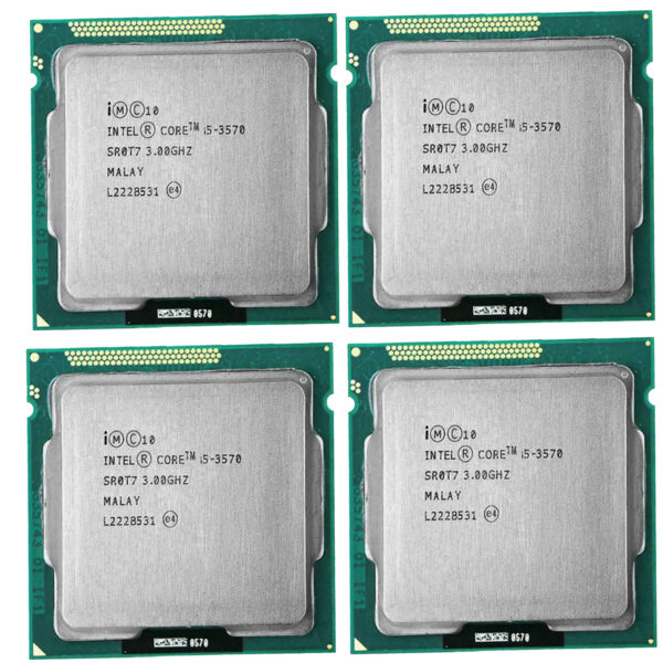 Intel CORE I5 3RD GENERATION PROCESSOR 2.7 GHz Upto 3.5 GHz LGA 1155 Socket 4 Cores 4 Threads 6 MB Smart Cache Desktop Processor - Image 2