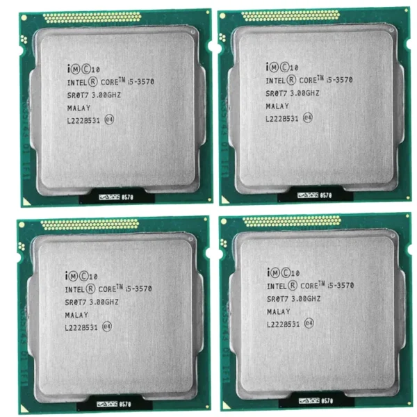 Intel CORE I5 3RD GENERATION PROCESSOR 2.7 GHz Upto 3.5 GHz LGA 1155 Socket 4 Cores 4 Threads 6 MB Smart Cache Desktop Processor