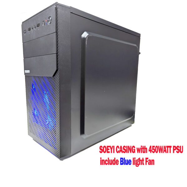 Custom Editing and Gaming PC with I5 6th Generation 16GB DDR4 RAM, 256GB Nvme SSD 22'' LED FHD Monitor RGB Keyboard, Mouse - Image 3