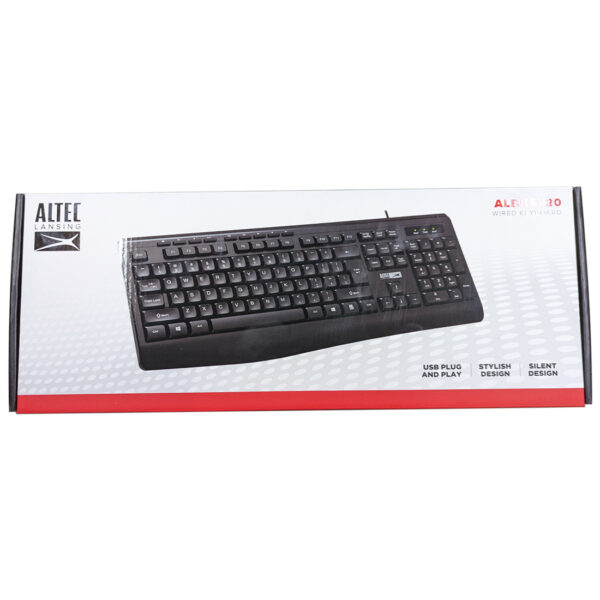 ALTEC LANSING KEYBOARD BLACK ALBK6220 - Image 4