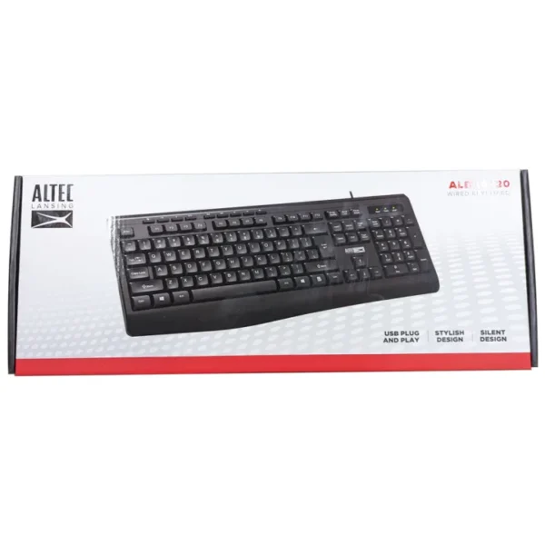 ALTEC LANSING KEYBOARD BLACK ALBK6220