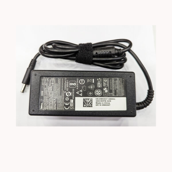 Dell Laptop AC Adoptor Charger Small Pin 65 Watt - Image 4