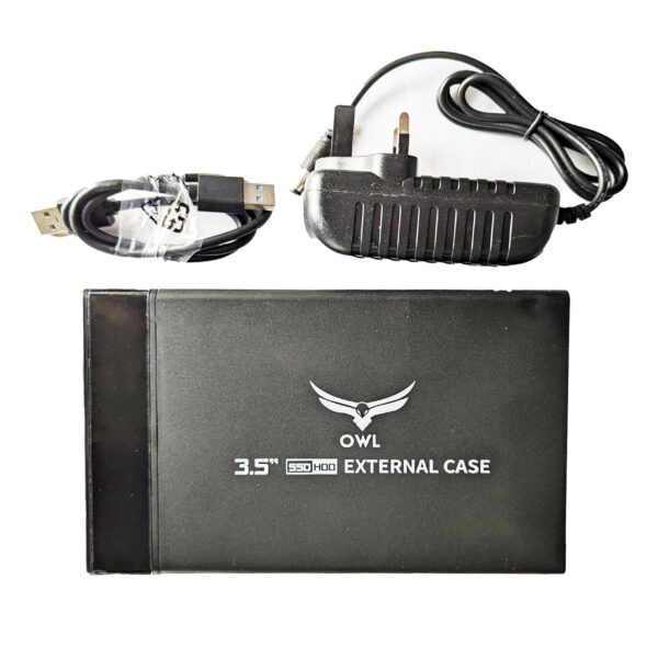 HDD EXTERNAL CASE USB 3.0 to 3.5-Inch SATA EXTERNAL HARD DRIVE ENCLOSURE - Image 3