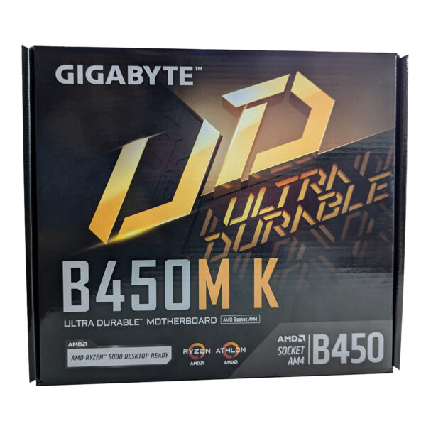 Gigabyte Mother Board Ultra Durable AMD AM4 B450M K For Ryzen Processors 2 Years Warranty - Image 3