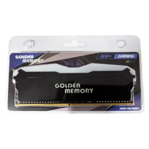 Golden Memory RAM DDR4 3200MHz with heatshink RGB light for Gaming PC