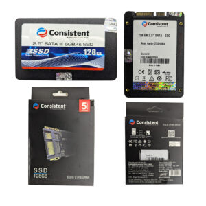 Consistent SSD 128GB 2.5Inch,/SATA 6 Gb/s interface up to 540MB/s Read/Write Speed