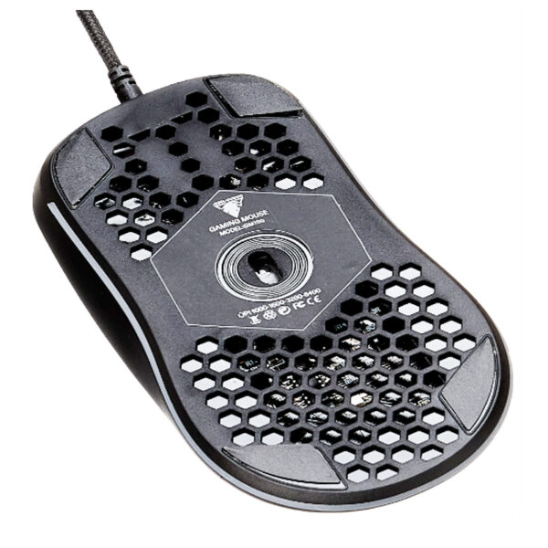 Jedel Gm1100 Gaming Luminous Logo Mouse Usb - Black - Image 4