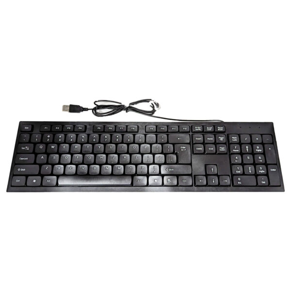 Keyboard BK02 Optical USB wire Office Business Keyboard