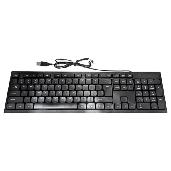 Keyboard BK02 Optical USB wire Office Business Keyboard - Image 5