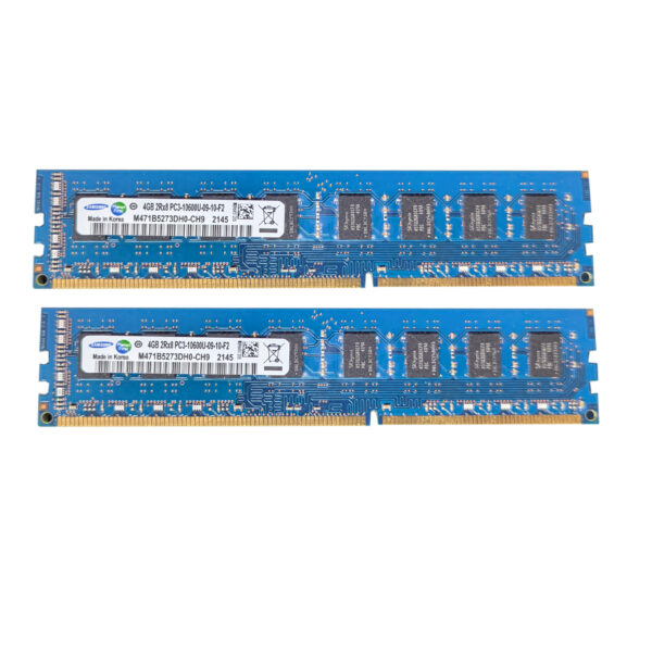 4GB (1X4GB) DDR3 1333MHZ PC3-10600 2Rx8 1.5V 204-PIN NON-ECC SODIMM Samsung M471B5273DH0-CH9 DESKTOP RAM - Image 2