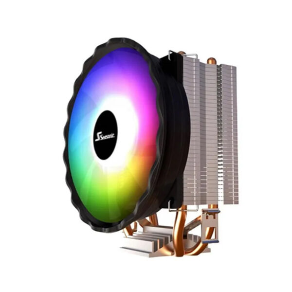 Seasonic C200 Tower Cooling Fan RGB Dual Copper Tube - Image 4