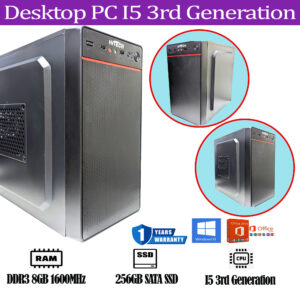 Desktop PC I5 3rd Generation 8GB RAM 256GB SSD