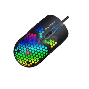 Jedel Gm1100 Gaming Luminous Logo Mouse Usb - Black