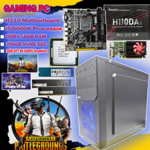 Budget Desktop PC i5 6th Generation 16GB DDR4 3200Mhz RAM 256GB Nvme SSD with 2GB GT730 DDR5 Graphics