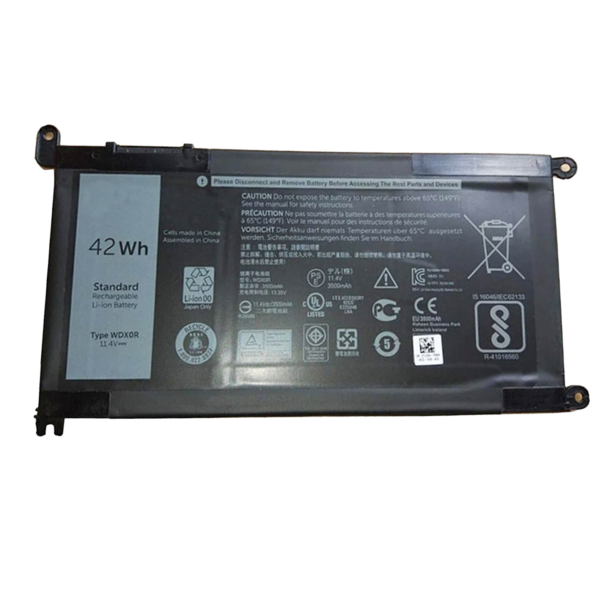 42Wh WDX0R WDXOR Battery for Dell Inspiron 15 5565 5567 5568 5570 5578 7560 7570 7569 7579 13 7368 7378 7375 5368 5378 5379 17 5765 5767 5770 3CRH3 T2JX4 FC92N CYMGM P69G P69G001 P58F P58F001 P75F - Image 3