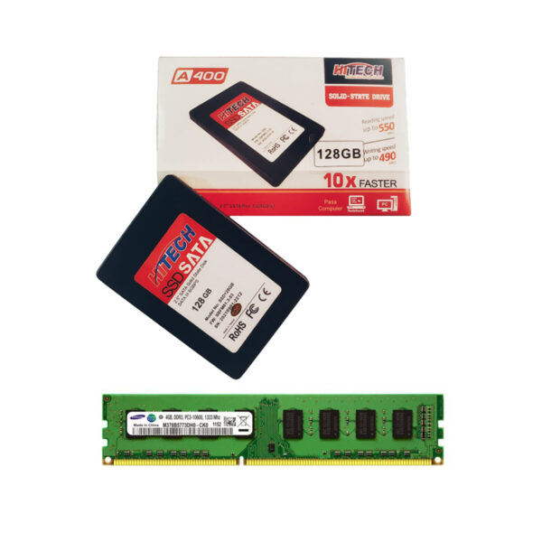 Desktop CPU I3 3rd Generation 4GB DDR3 RAM 128GB SSD Brand New 1 Year Warranty - Image 4