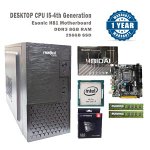 Desktop CPU I5 4th Generation Processor with 8gb DDR3 ram 256GB SSD