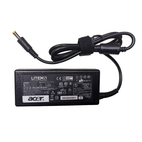 Acer Laptop Charger 19V | 3.42A | 5.5X1.7MM Pin - Image 2