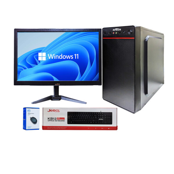 Assembled Desktop Computer Set – Intel Core i3 3rd Generation | 4GB RAM | 128GB SSD | Full Setup - Image 3