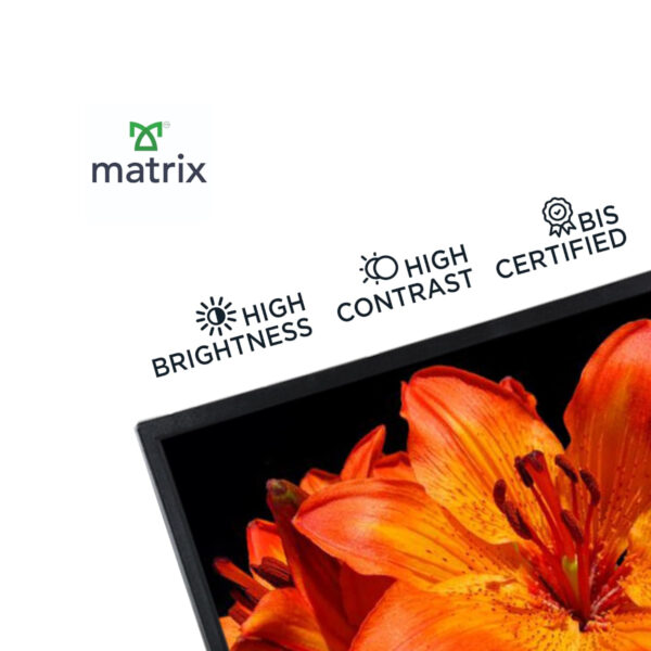 Matrix 19 Inch LED Monitor – Sleek, Compact & Reliable Display - Image 4