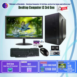 Desktop Computer Set i3 3rd Generation