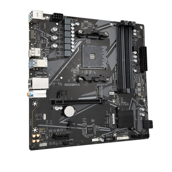 GIGABYTE B550M K Motherboard | Supports AMD AM4 Ryzen 5000 Processors - Image 3