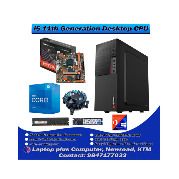 i5 11th Generation Desktop Computer - Image 2