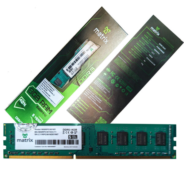 DDR3 8GB Desktop RAM 1600MHz - Image 2